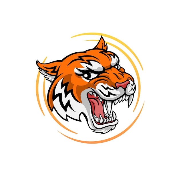 Vector de logotipo único de Twitch para los deportes electrónicos