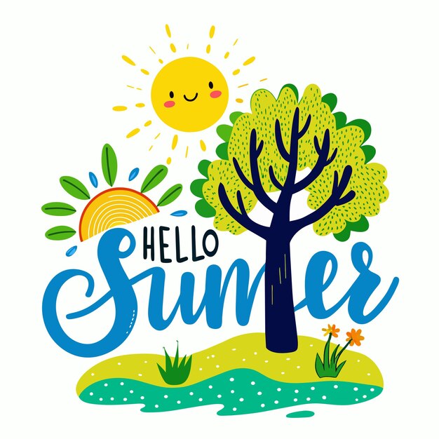 Vector del logotipo de verano 24