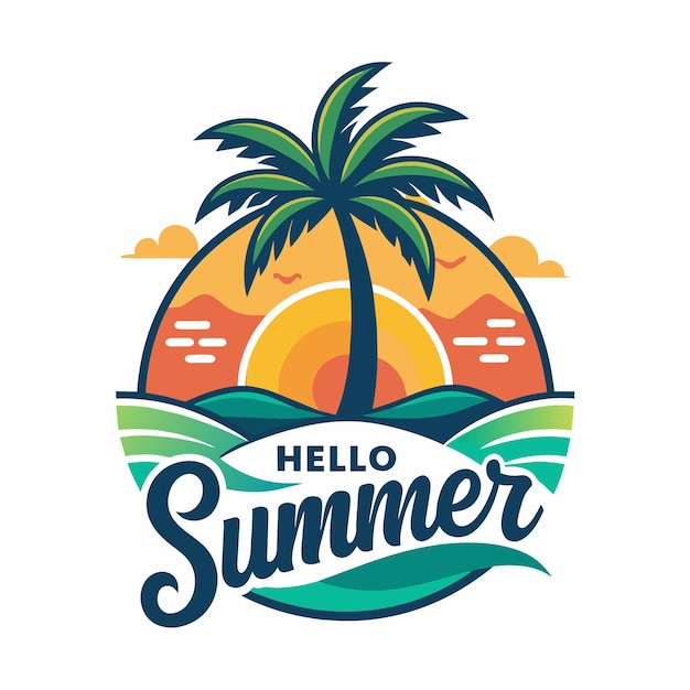Vector del logotipo de verano 3