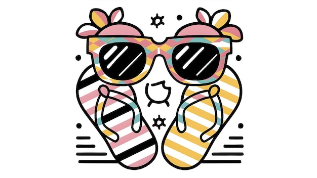Vector del logotipo de verano