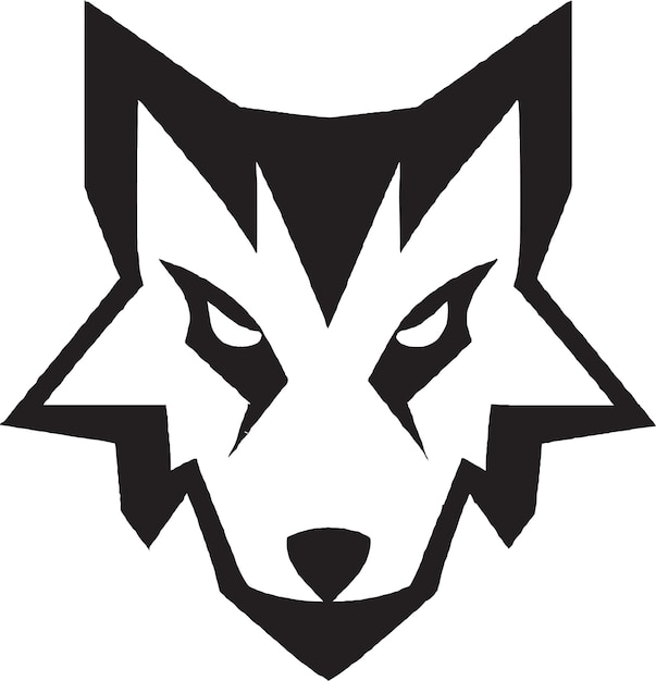 vector de logotipo de zorro salvaje