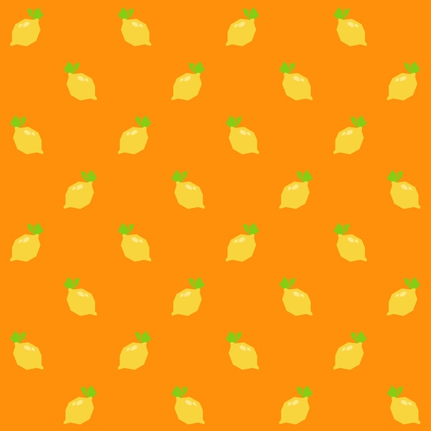 Vector vector low poly limón verano patrones sin fisuras