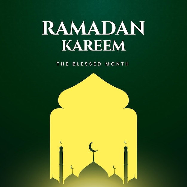 Vector de lujo gratis saludo realista ramadan kareem árabe ramazaz banner post diseño de caligrafía t