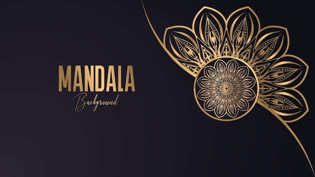 Vector de lujo mandala BD