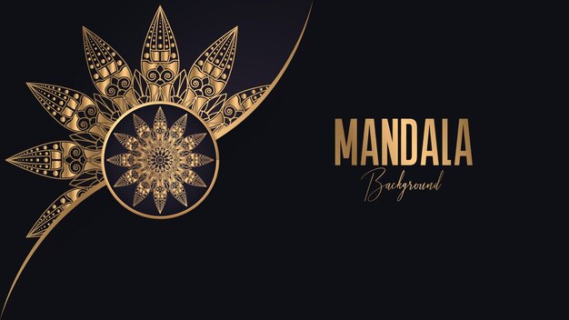 Vector de lujo mandala BD
