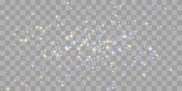 Vector luz mágica polvo brillo polvoriento png