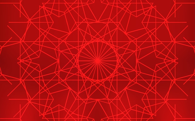 Vector vector de luz roja doodle fondo brillante
