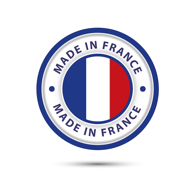 Vector made in France vector logo design trusts badge design made by France label design