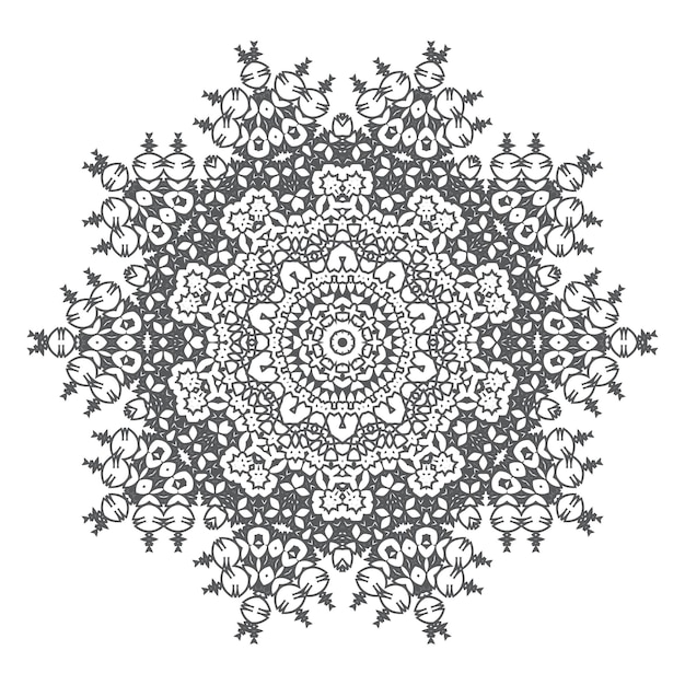 Vector de mandala elegante para el diseño