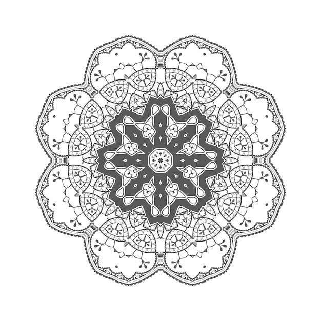 vector de mandala elegante para el diseño