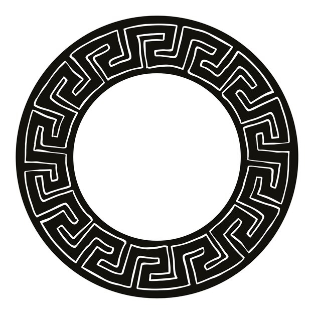 Vector de mandala de elementos decorativos vintage