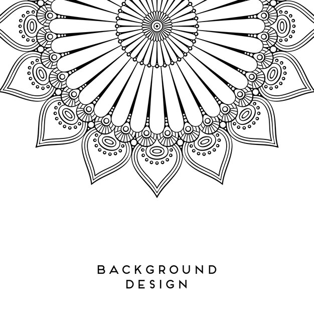 Vector Mandala fondo