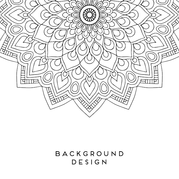 Vector Mandala fondo