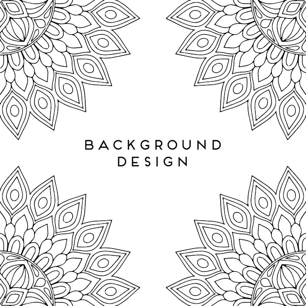 Vector Mandala fondo