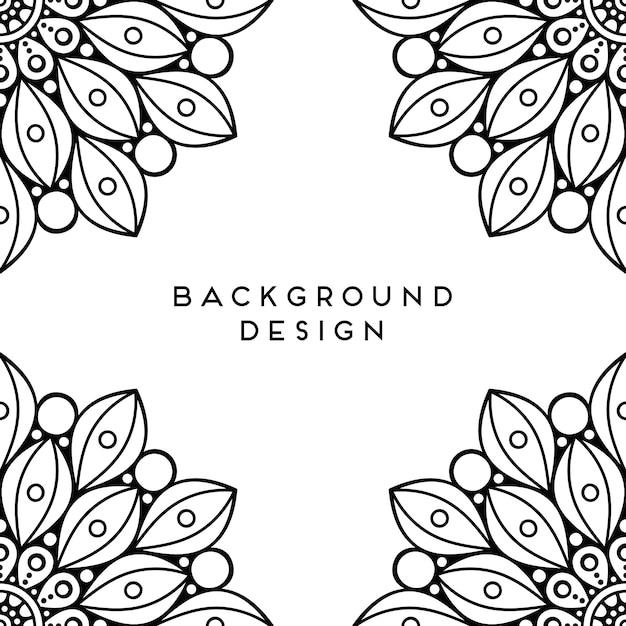 Vector Mandala fondo