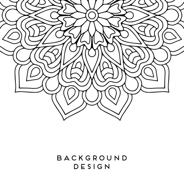 Vector Mandala fondo