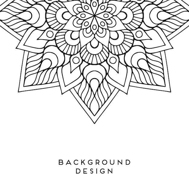 Vector Mandala fondo