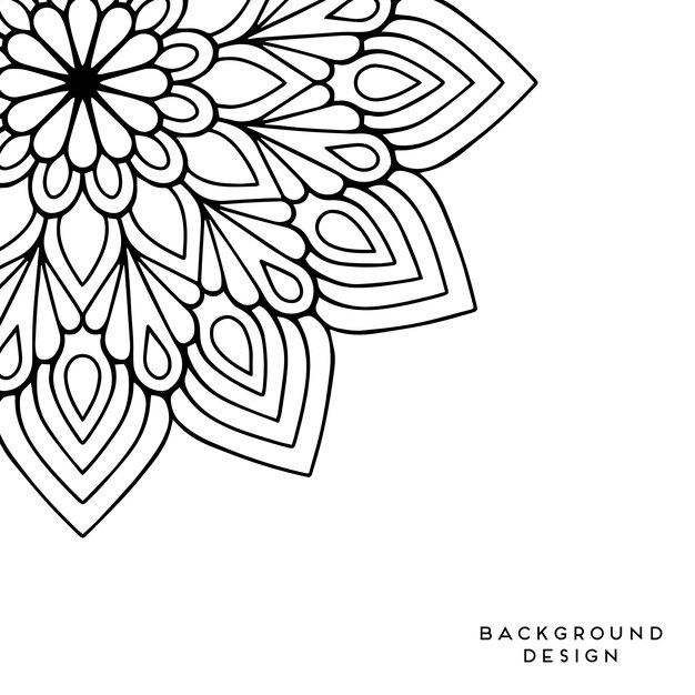 Vector Mandala fondo