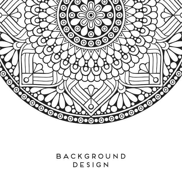 Vector Mandala fondo