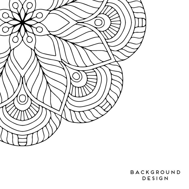 Vector Mandala fondo