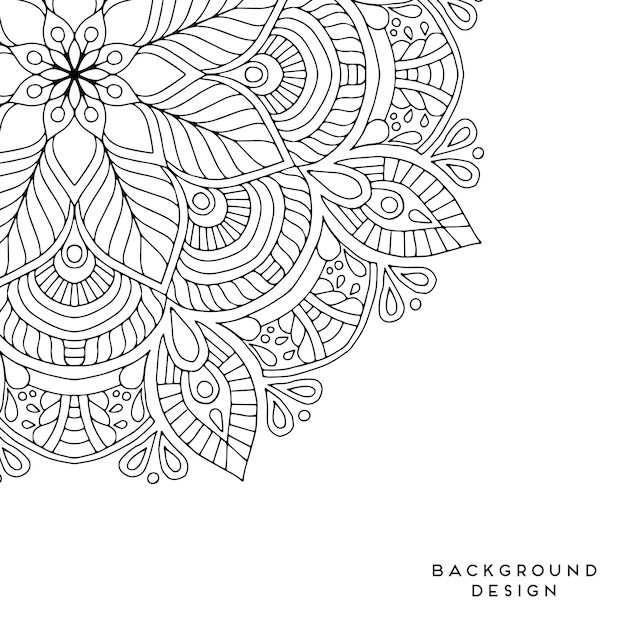 Vector Mandala fondo