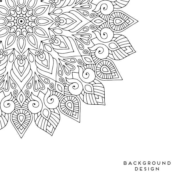 Vector Mandala fondo
