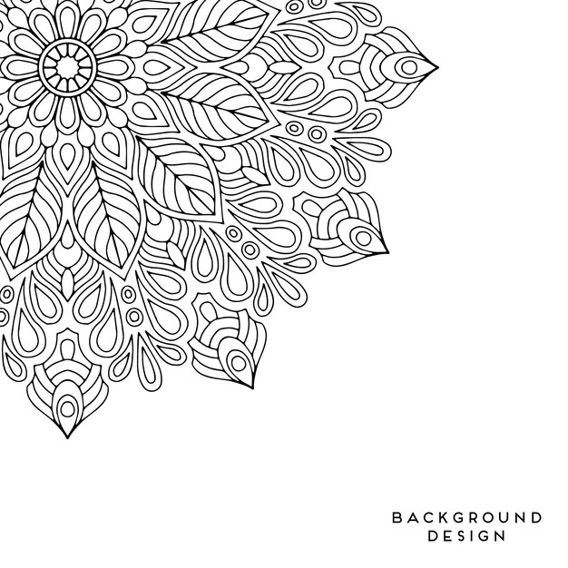 Vector Mandala fondo