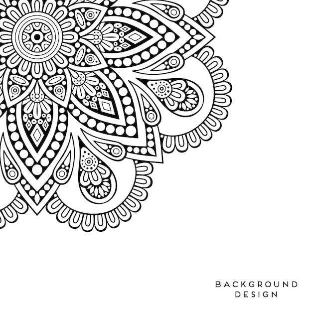 Vector Mandala fondo