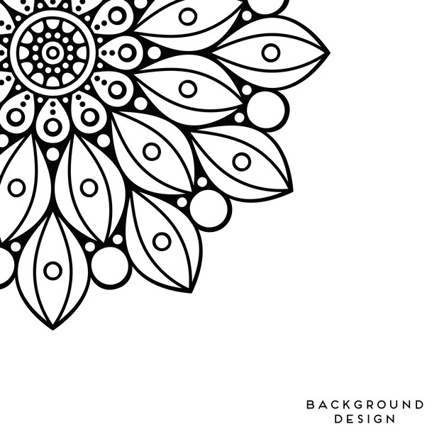 Vector Mandala fondo