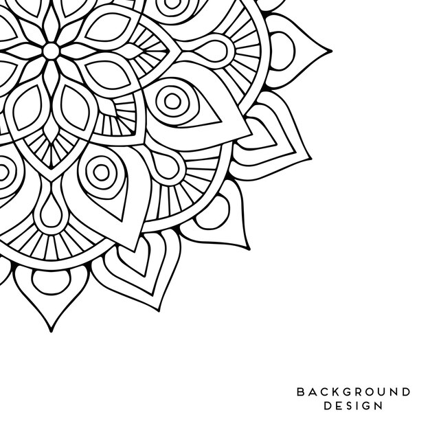 Vector Mandala fondo