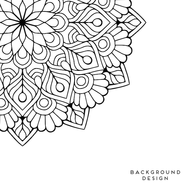 Vector Mandala fondo