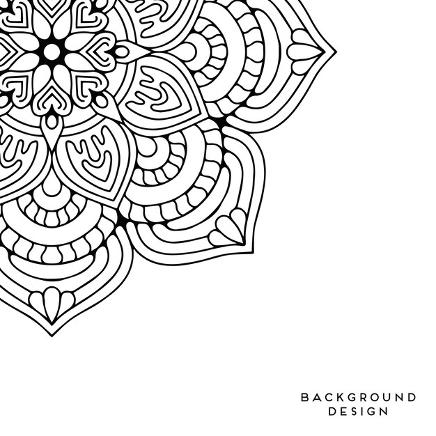 Vector Mandala fondo