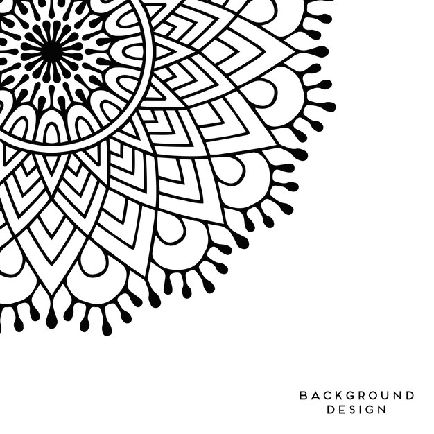 Vector Mandala fondo