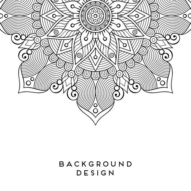 Vector Mandala fondo