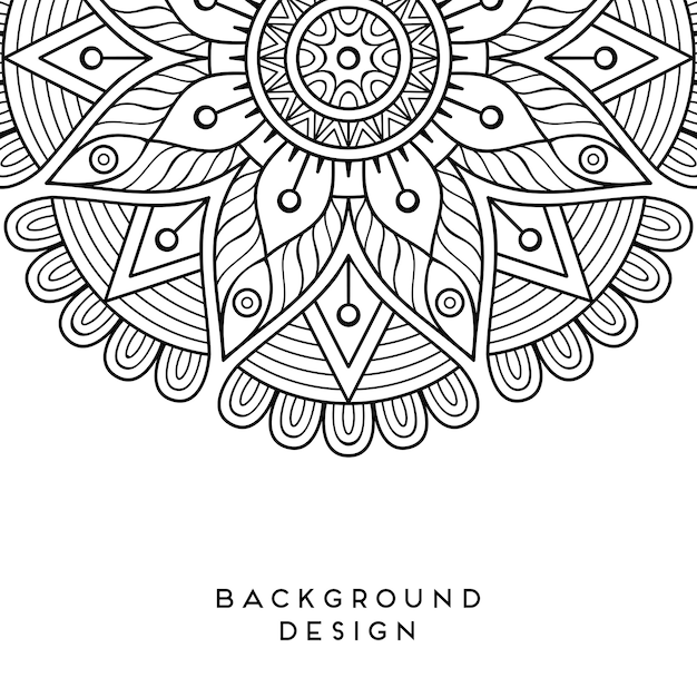 Vector Mandala fondo