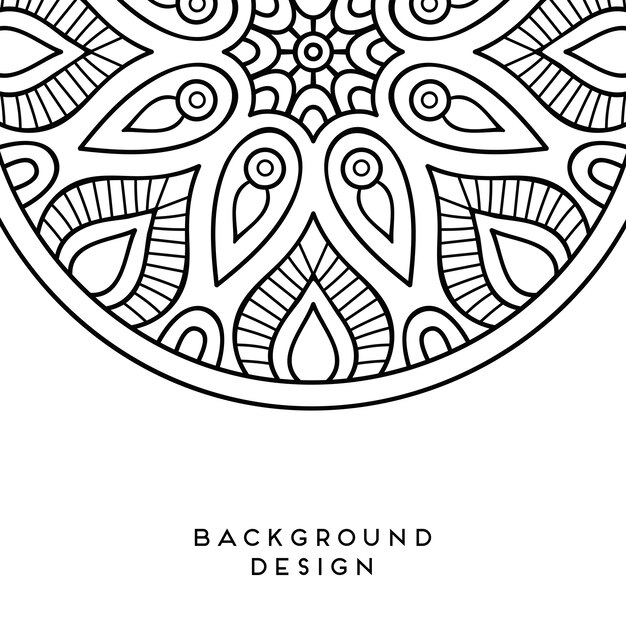 Vector Mandala fondo