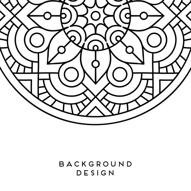 Vector Mandala fondo