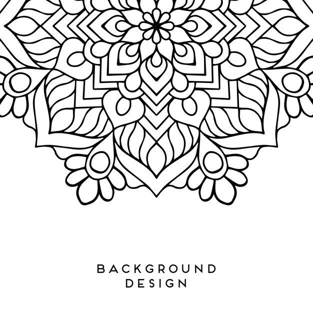 Vector Mandala fondo