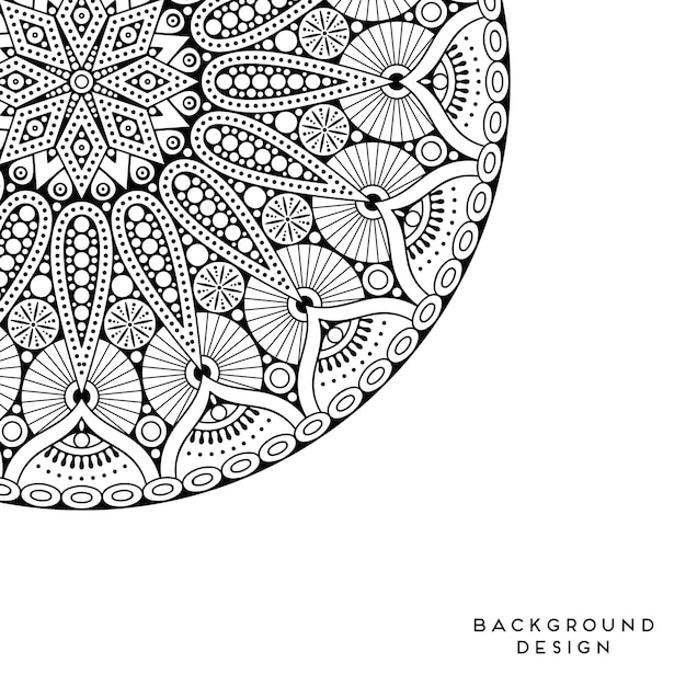 Vector Mandala fondo