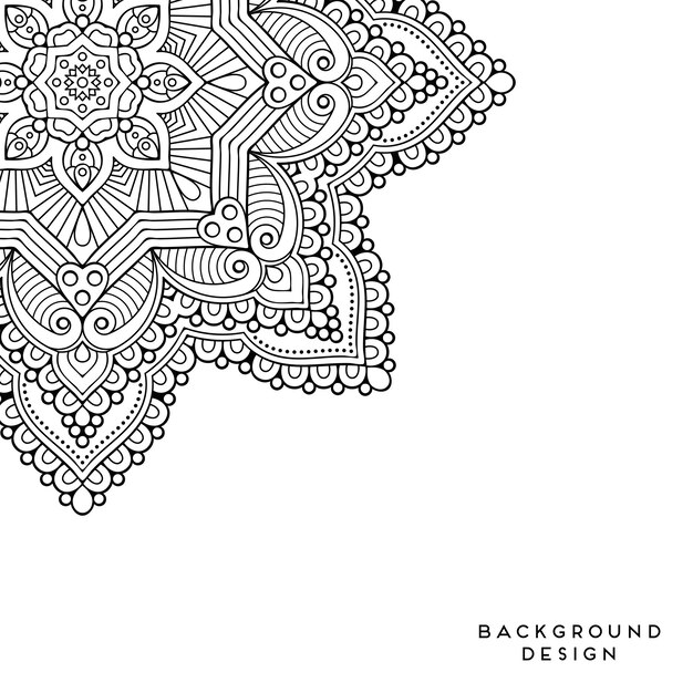 Vector Mandala fondo