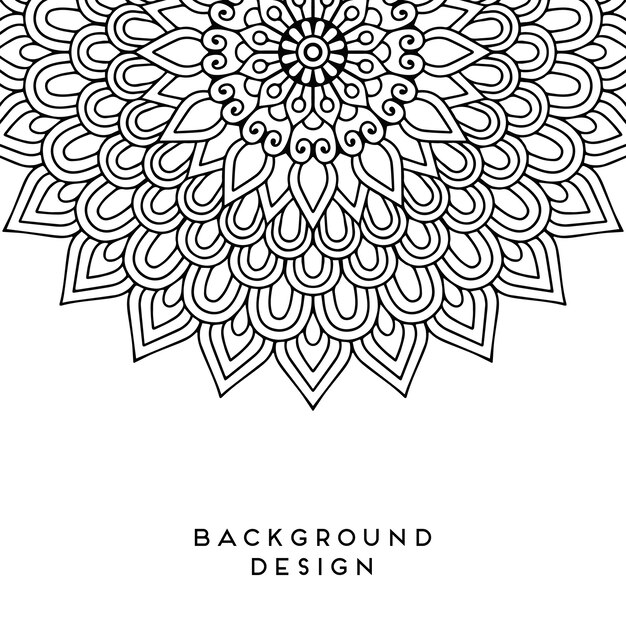 Vector Mandala fondo