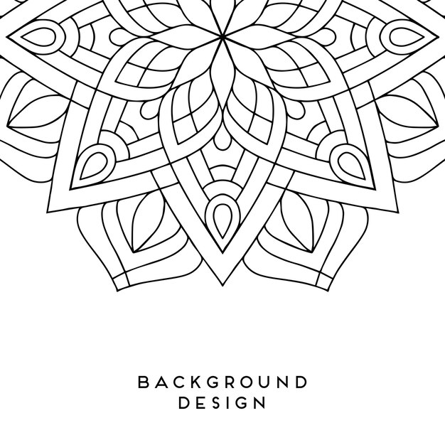 Vector Mandala fondo