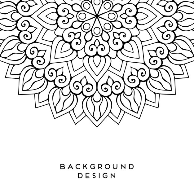 Vector Mandala fondo