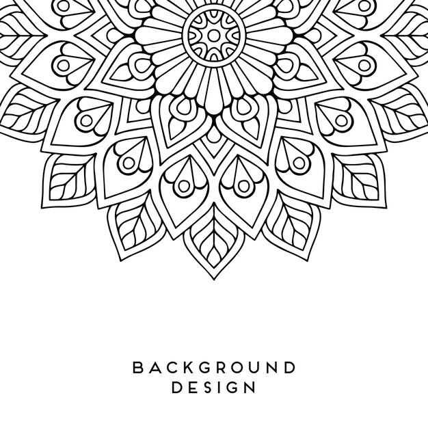 Vector Mandala fondo