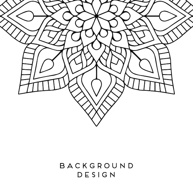 Vector Mandala fondo