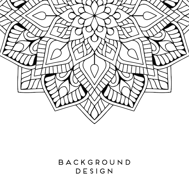 Vector Mandala fondo