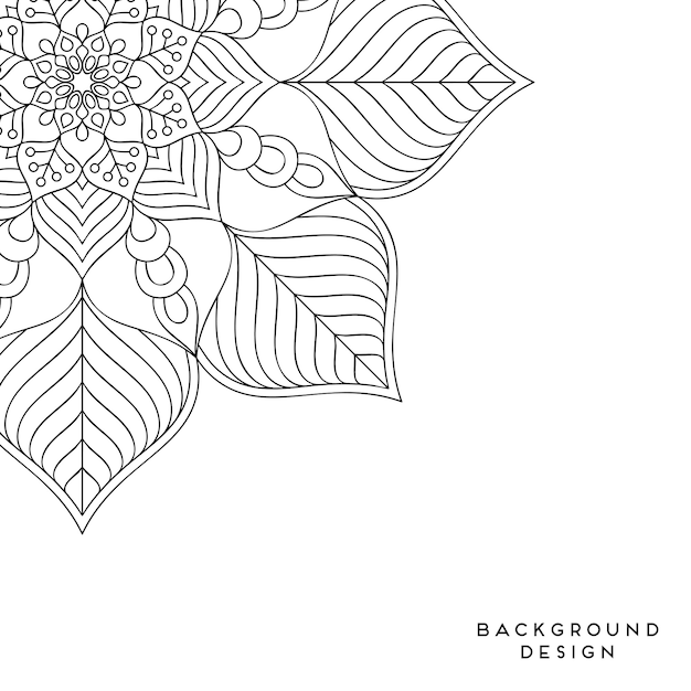 Vector Mandala fondo