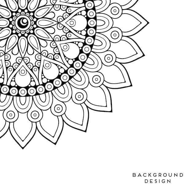 Vector Mandala fondo