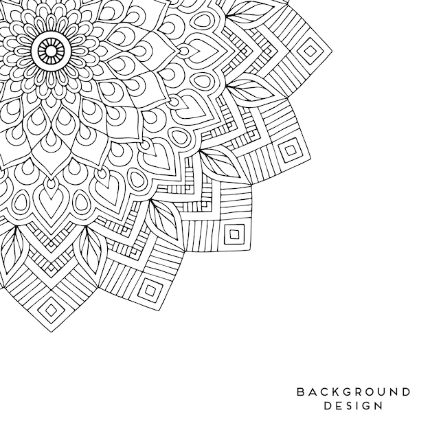 Vector Mandala fondo