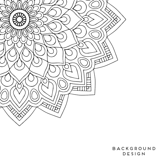 Vector Mandala fondo